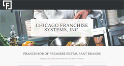 Desktop Screenshot of chicagofranchise.com